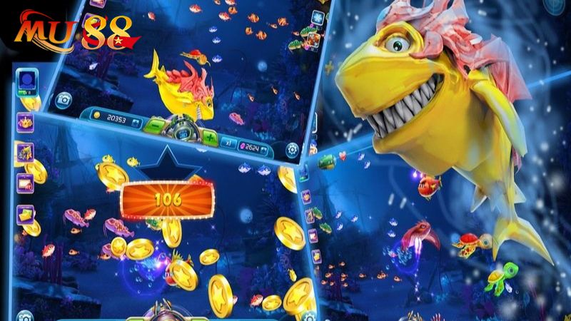 Có nhiều vũ khí bắn cá khủng