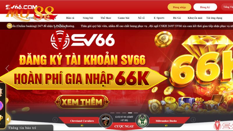 Review nhà cái SV66 cuốn hút